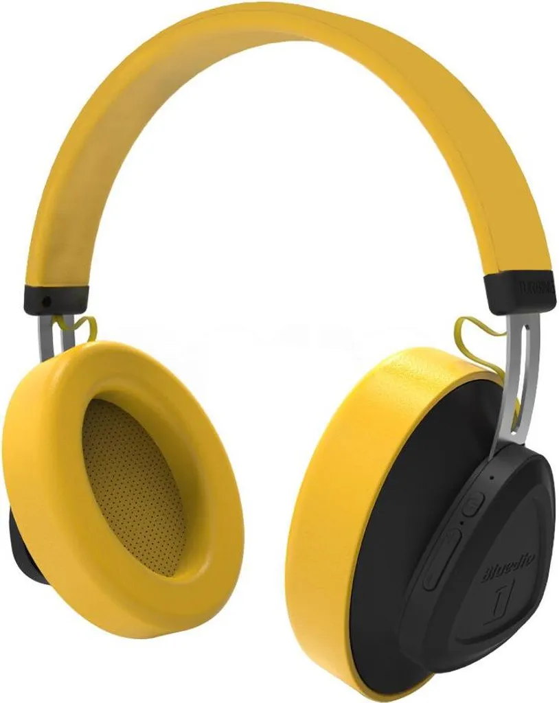 Bluedio Turbine Gialle: Cuffie Wireless dal Cuore Potente e Look Retro