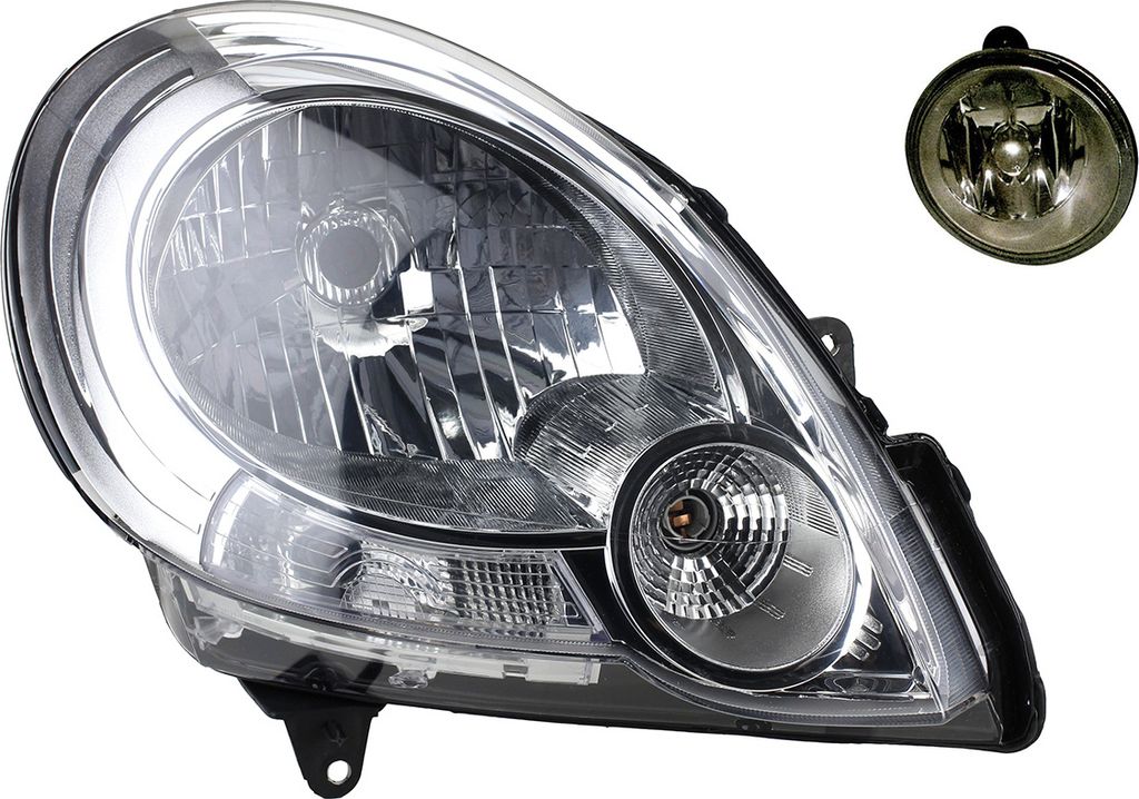 Scheinwerfer passend für Renault Kangoo FW0 KW0 08-13 H4 Produktbild 