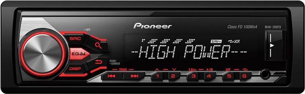 PIONEER CAR HIFI Autoradio 4x100W MP3 UKW/MW/LW RDS USB Zdjęcie produktu 