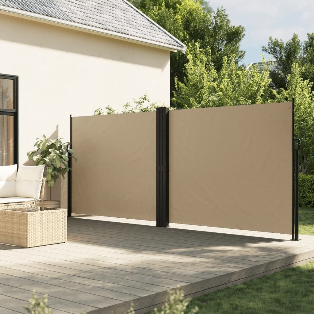 Maison Exclusive - Seitenmarkise Ausziehbar Beige 160x1200 cm