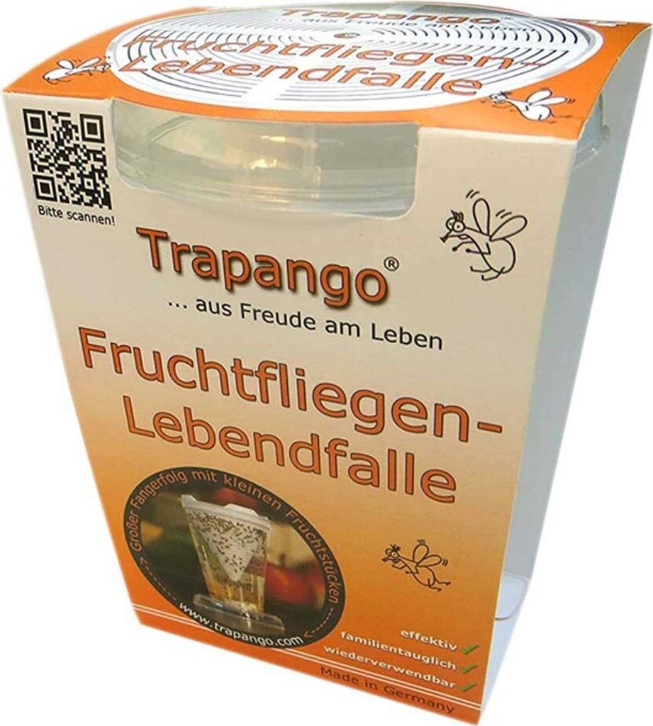 Trapango - Fruchtfliegen-Lebendfalle