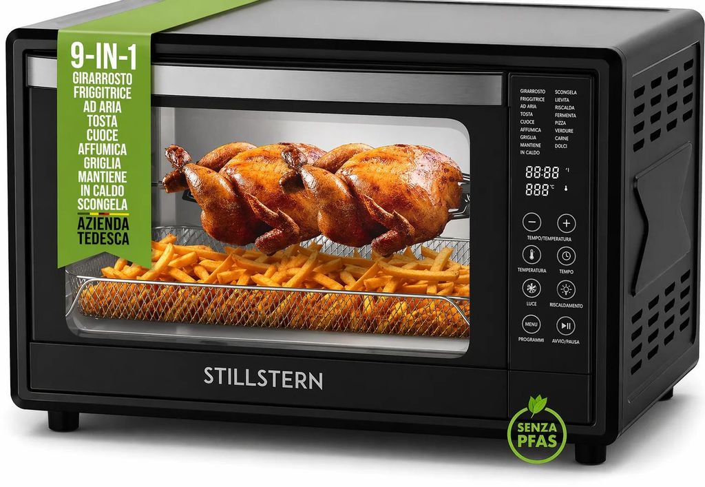 Stillstern Mini Forno Ventilato Digitale 35L – MB35-LED 2G, Immagine del prodotto 