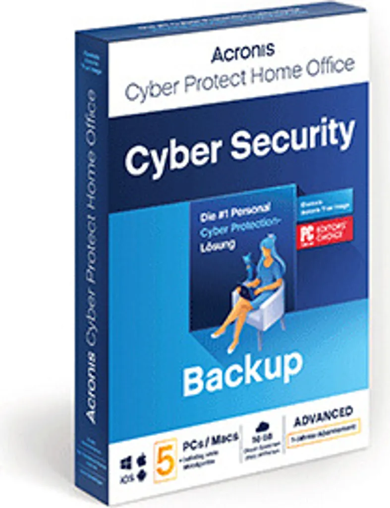 Solution de Backup Acronis True Image Advanced 5 PC Licence de 12 Mois