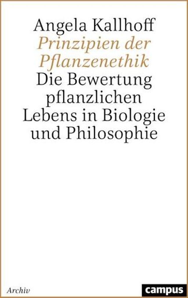 Prinzipien der Pflanzenethik
