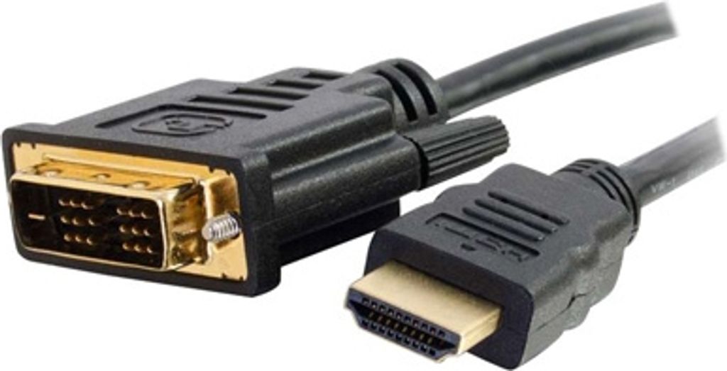 C2G C2G C2G C2G C2G Cable de digital video HDMI auf DVI-D de 2 m - Adapter de cable de video (2 m, HDMI, DVI, 1 Stück(e))