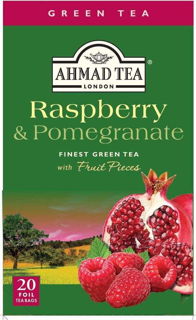Ahmad Tea - Pomegranates & Raspberries 40g, 20 torebek Zdjęcie produktu 
