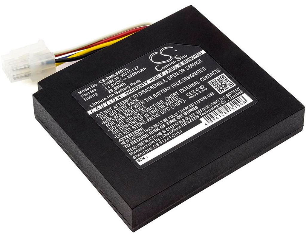 TECHTEK Batterie compatible avec [DYMO] LabelManager 500TS, Image du produit 