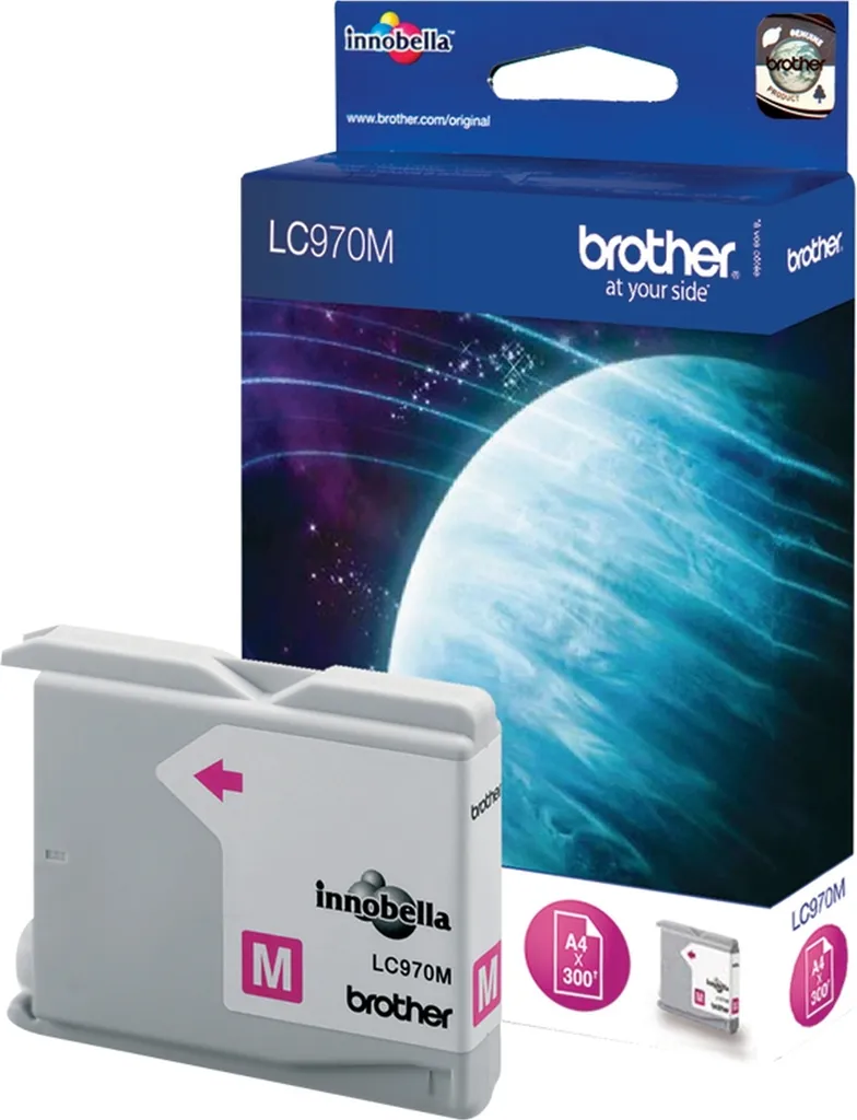 Cartouche Brother LC970M Magenta pour imprimer vos photos et documents