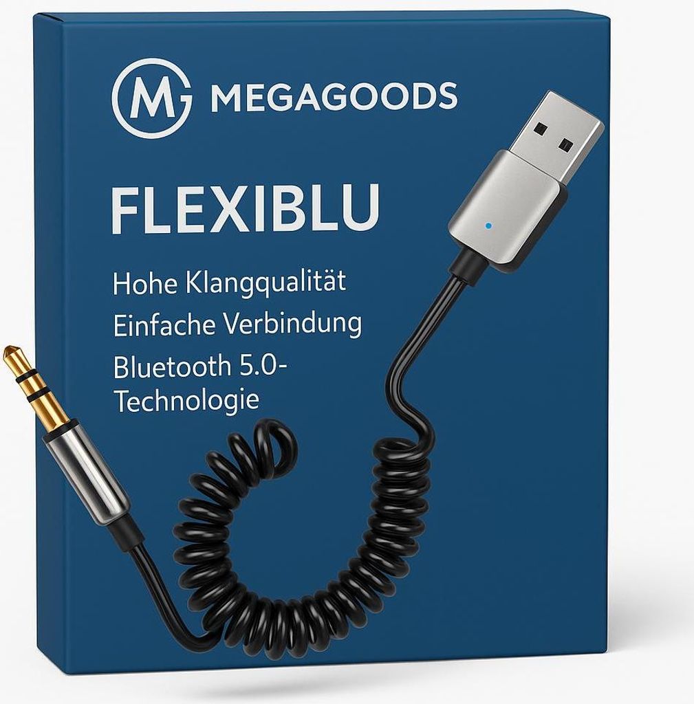 Essager Bluetooth 5.0 Audio-Receiver USB auf 3,5 mm Klinke DE.