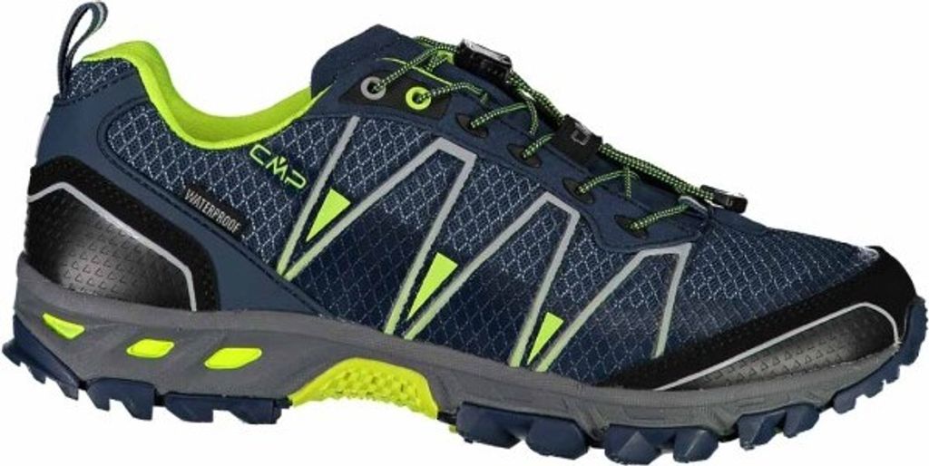 CMP Altak WP, Herren Mesh Trekkingschuhe in blau, atmungsaktiv und wasserdicht, griffige Gummi Laufsohle