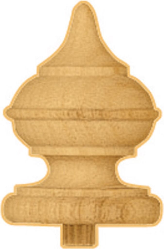 SELVA Zierteil gedrechselt Buche Holz