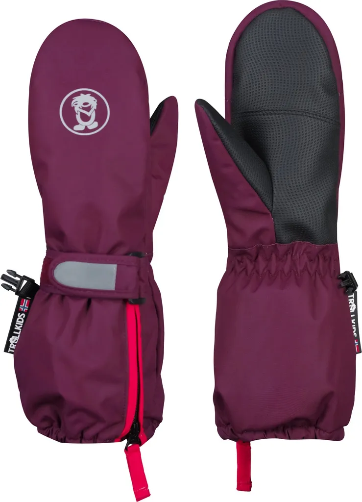 Trollkids Troll Mitten XT Guanti Neve Bambini Rosso 928-422 Taglia 3,5