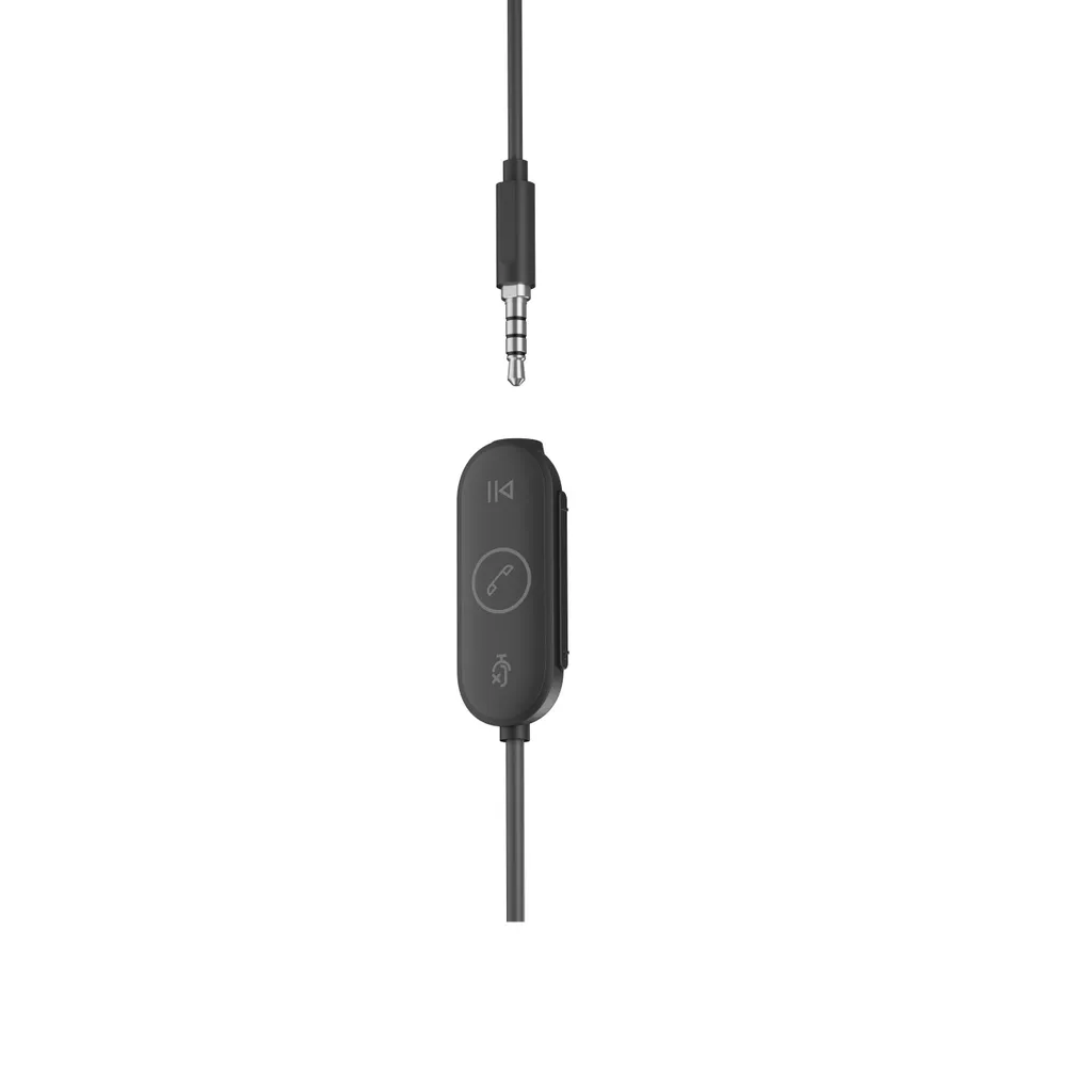Casque intra-auriculaire filaire Logitech Zone pour télétravailleur - 17