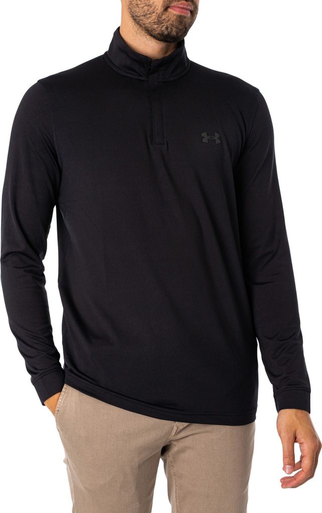 Under Armour Men's UA Playoff 1/4 Zip Black/Jet Gray 2XL Sweatshirt