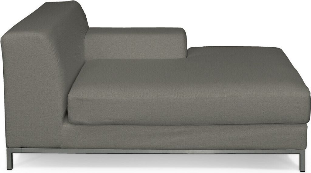 Dekoria Bezug für Kramfors Sofa Recamiere rechts, grau, Bezug für Recamiere rechts Kramfors