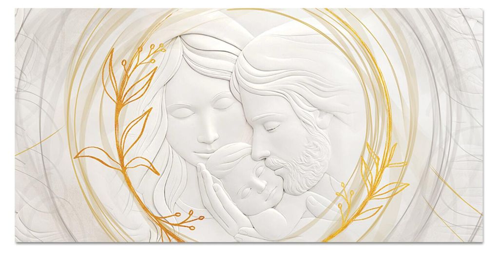 Giallobus - 22 - heilige Familie - Giallobus - 140L x 70B cm - Bild - Acrylglas