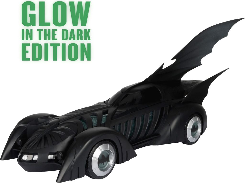 Batman Forever DC Multiverse Fahrzeug Batmobile Glow in the Dark Edition (Gold Label) 79 cm