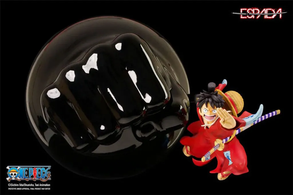 Figurine Monkey D. Luffy One Piece 1/8 en PVC 11 cm - Modèle Original