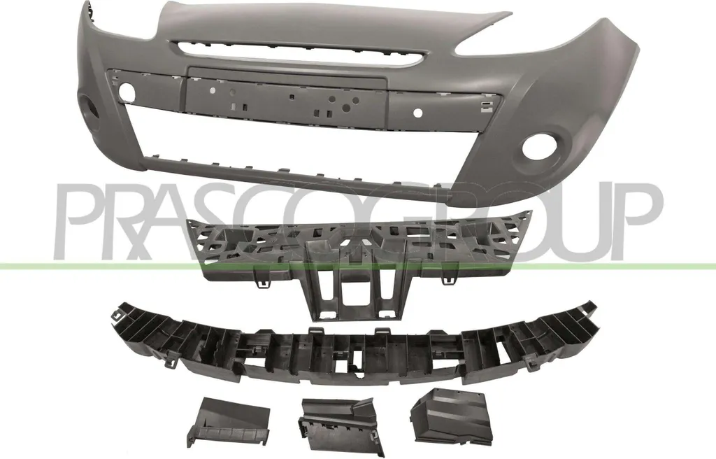 Remplacer Pare-chocs Clio III cassé - Pièce PRASCO RN3271000 Conforme