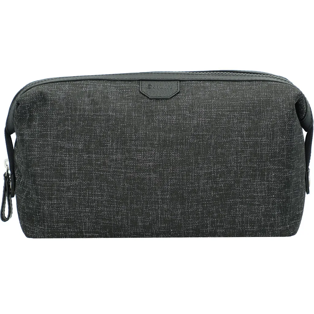 Esquire Toiletry Bag Recycled Life - Idea regalo eco-chic nero - 5