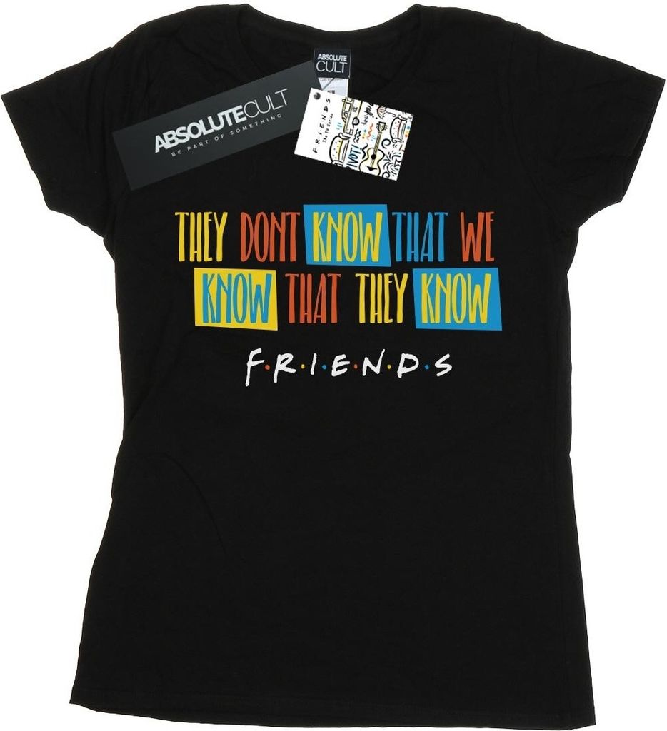 Friends - "They Don't Know Script" T-Shirt für Damen Produktbild 