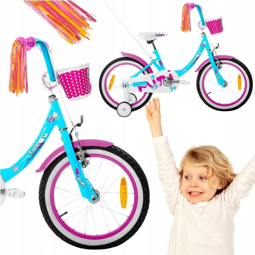 Vélo Enfant 12 Pouces Ultra Léger Tabou Mini Bike Cadre Ergonomique