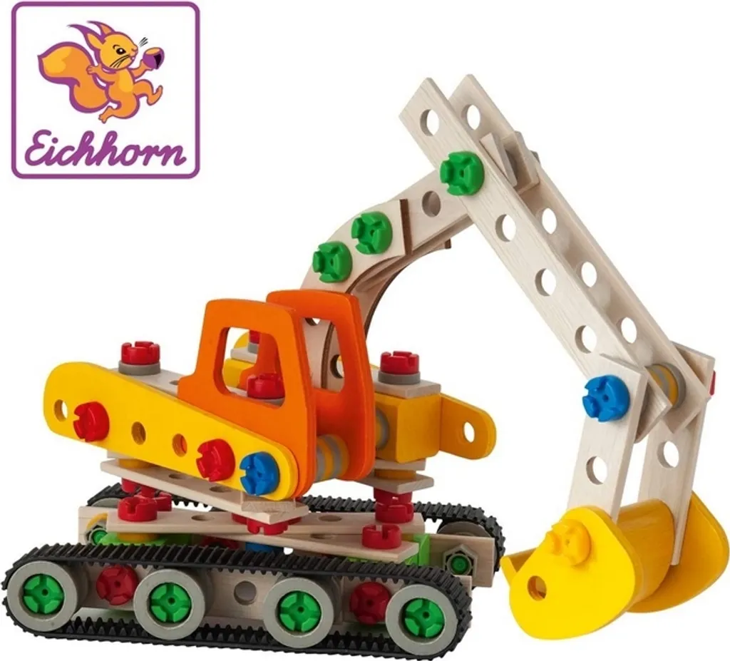 Kit Construction Enfant Pelleteuse - Activité Manuelle 170 Pièces