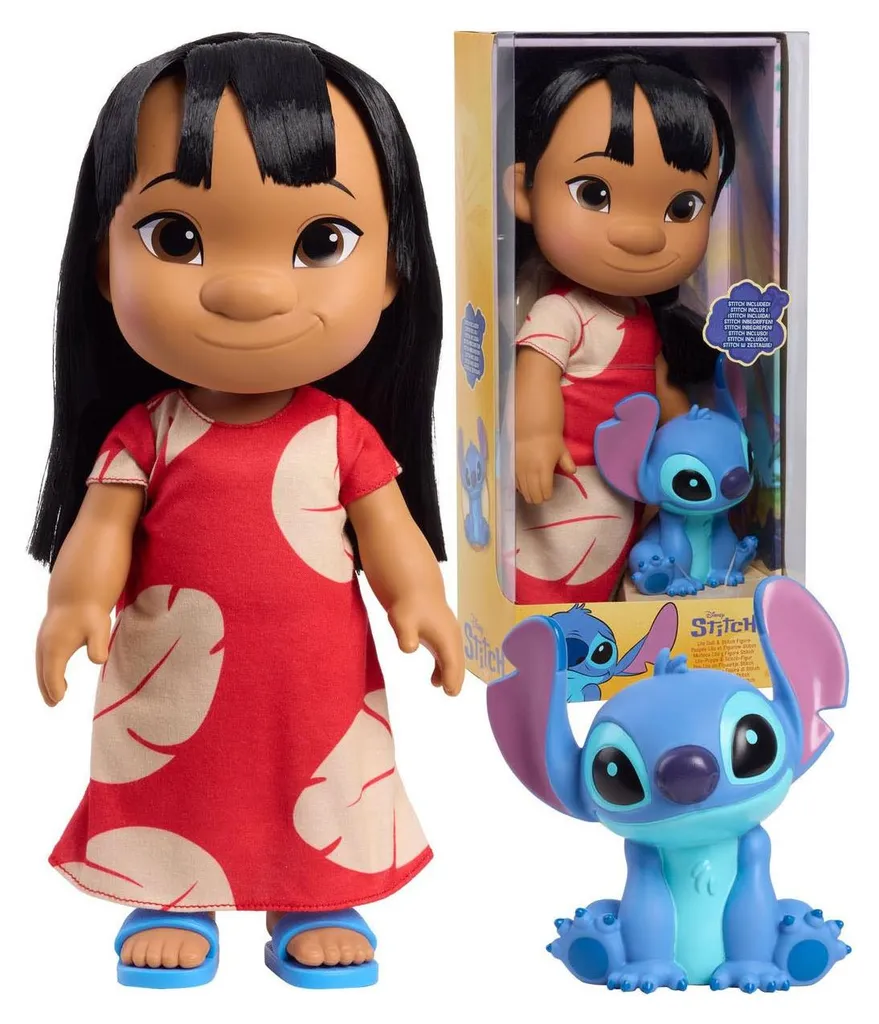 Ensemble de poupées Lilo & Stitch - Figurines Disney de 10 pièces