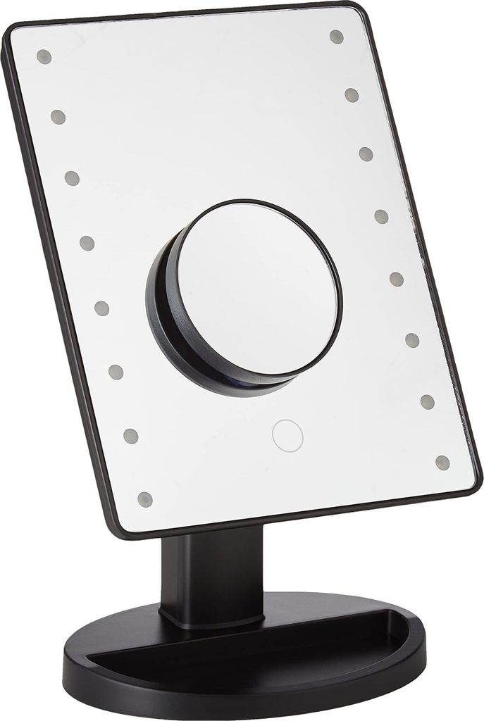 Carl & Son Makeup Mirror Led Light Black 525g
