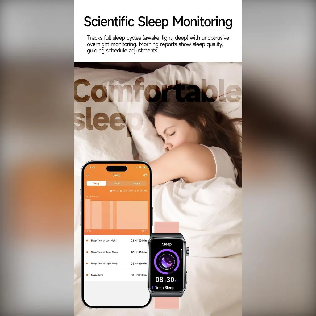 Montre Connectée Appel Bluetooth : Ne manquez plus aucun appel pro - 17
