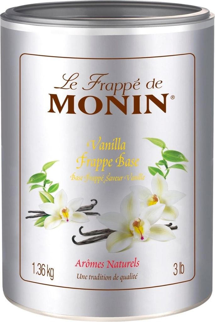 Monin Frappe Smoothie-Basis 1,36 kg Vanillebasis Produktbild 