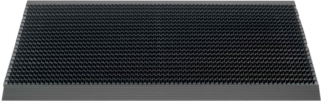 Bürstenmatte Outline Pure Black schwarz 50x80 cm
