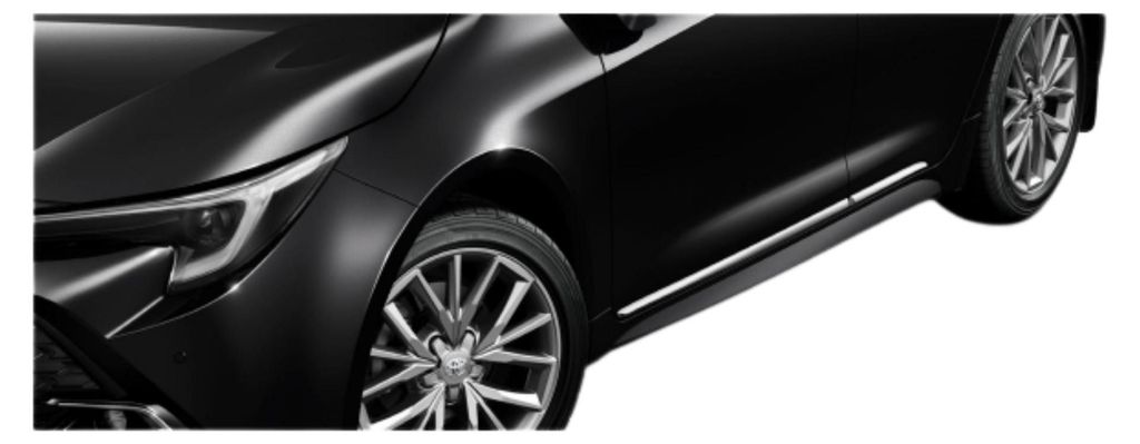TOYOTA Corolla Hatchback Seitliche Türverkleidungen Chrom kpl PW156-02005-01 OE