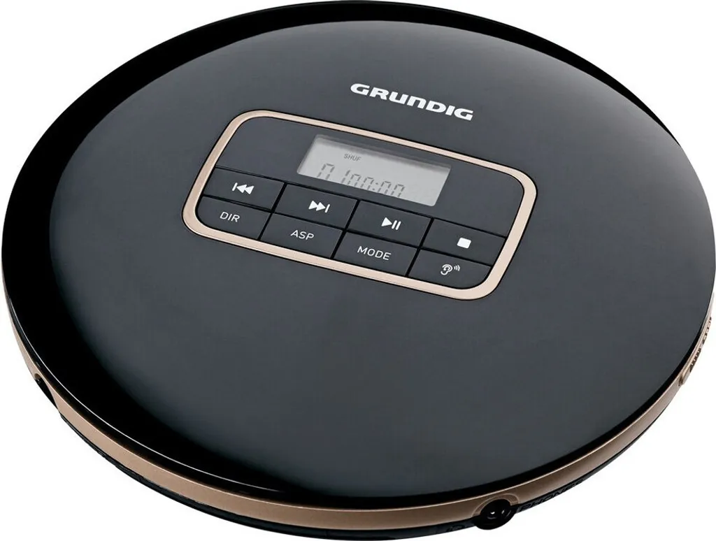 Grundig GCP1010 Lecteur CD Personnel Noir - Baladeur CD Portable Audio