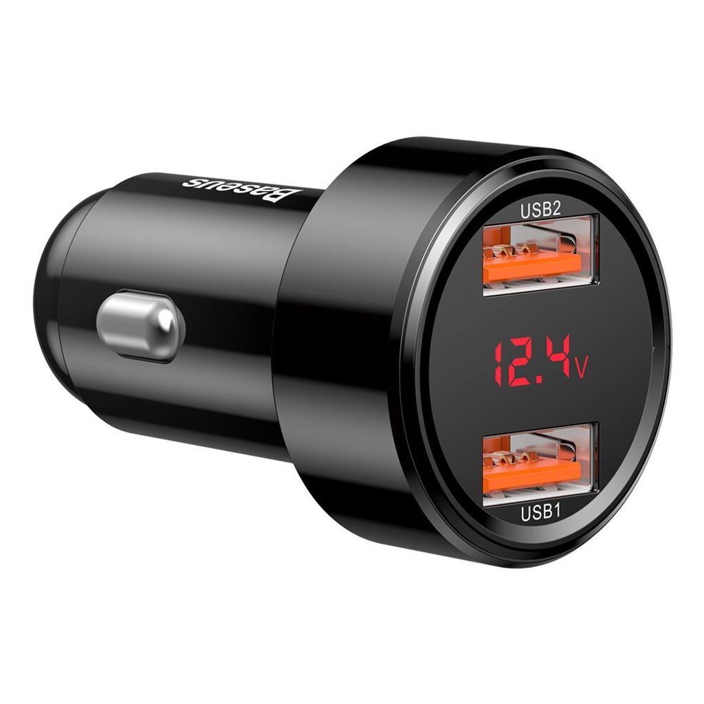 Baseus CCMLC20A-01, Auto, USB, 20 V, Schwarz Produktbild 
