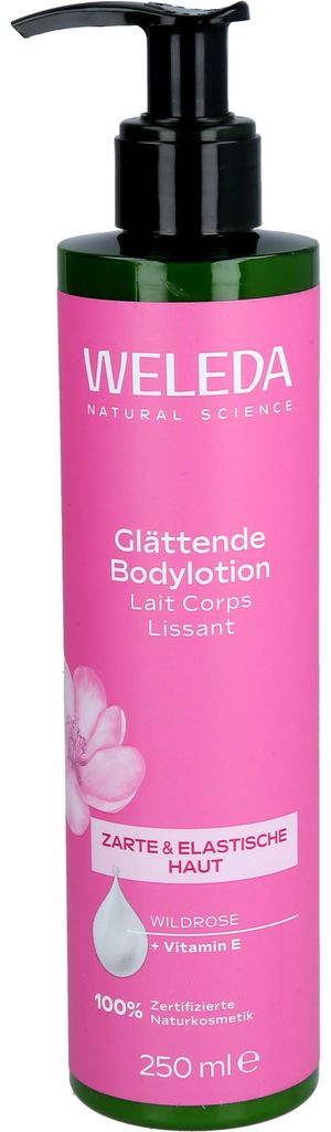 Weleda 5619DC, Lotion (Stoff), Unisex, Feuchtigkeitsspendend, Glättend, Weichmachend, normale Haut, 250 ml, Aprikosenöl, Jojoba-Öl, Sheabutter, ...