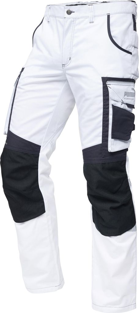 PUMA WORKWEAR Bundhose weiß/anthrazit 64