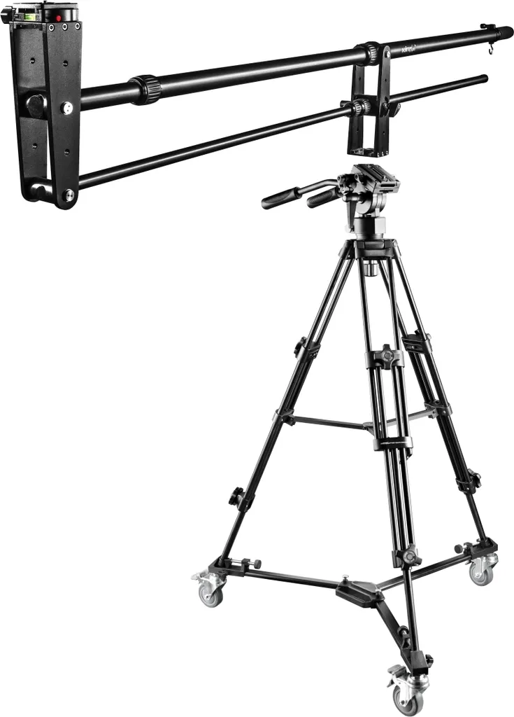Grue de caméra en aluminium Director Pro II pour mouvements fluides
