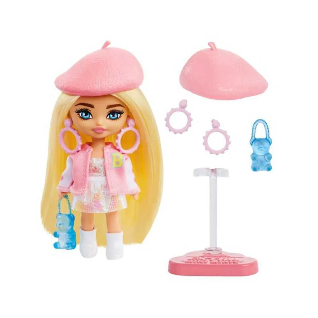 Mini Barbie Extra Minis blonde - La solution gain de place pour jouer - 3