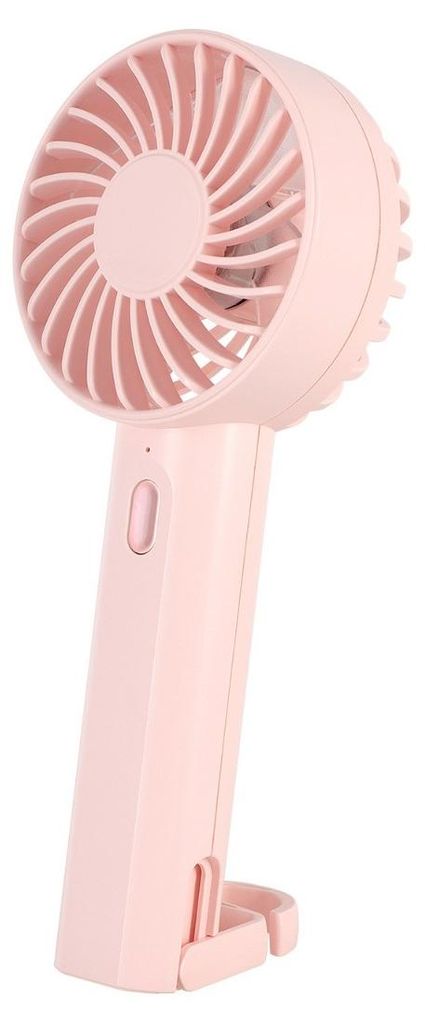 INF USB Handventilator aus ABS 7.3cm x 4.4cm x 19.2cm für unterwegs Rosa