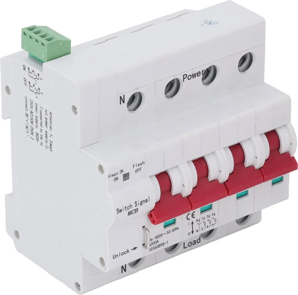 Disjoncteur pour installations extérieures et spectacles 4 pôles 400V - 5