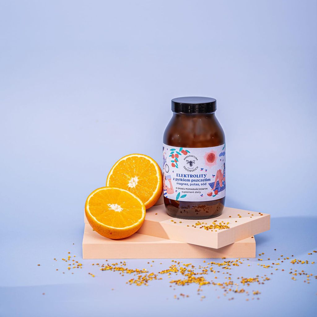 Elektrolyte mit Bienenpollen, Orangengeschmack