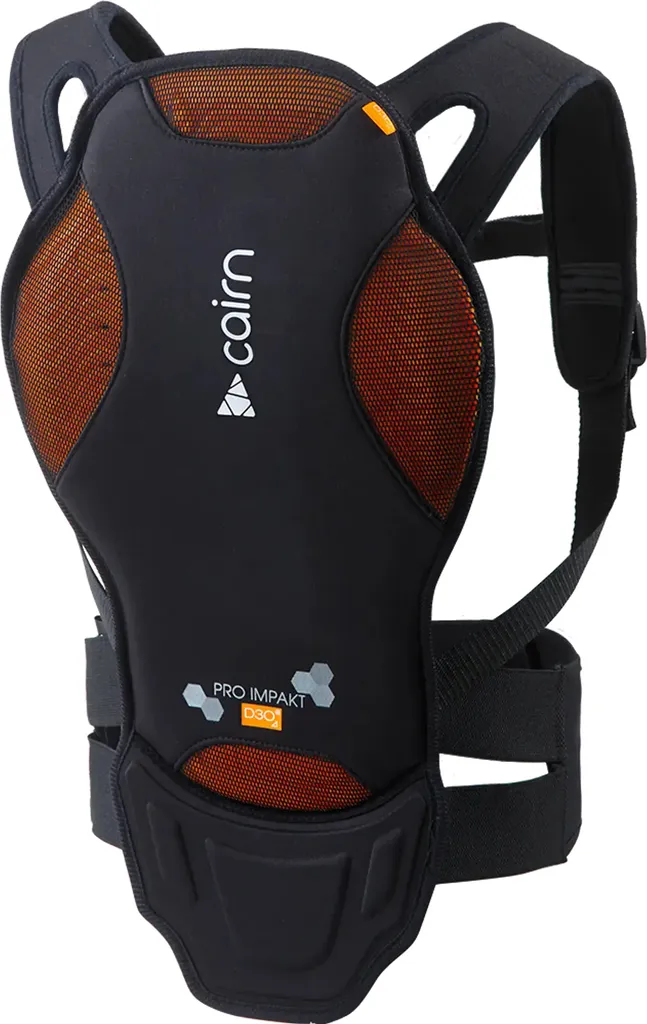 Cairn Pro Impakt D3O Noir - Gilet de protection dorsale ski et snowboard