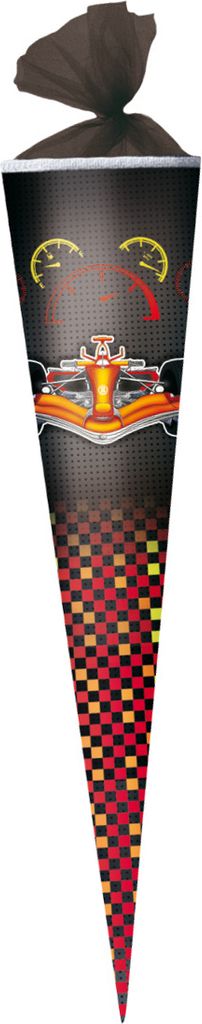 Herlitz Schultüte / Zuckertüte / 70cm / rund / "Formula 1"
