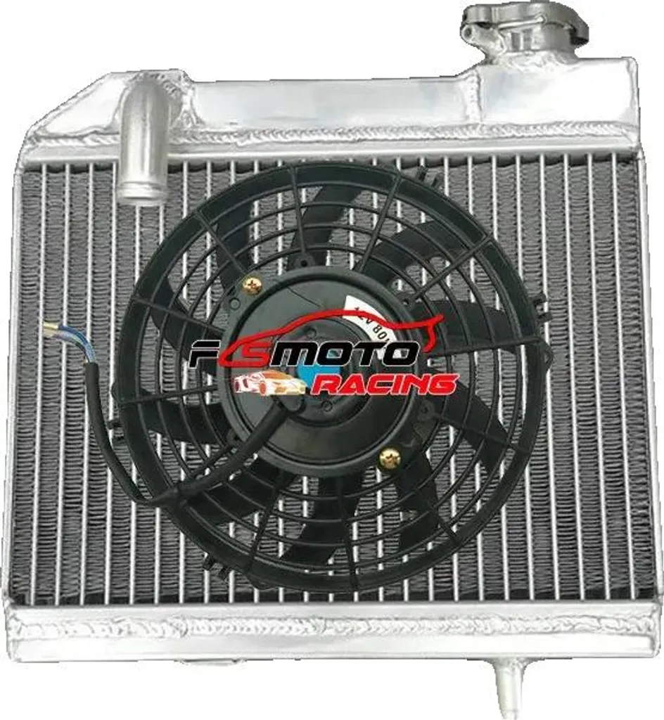 Radiateur SUZUKI RM125 +30% de Refroidissement Construction Soudée TIG