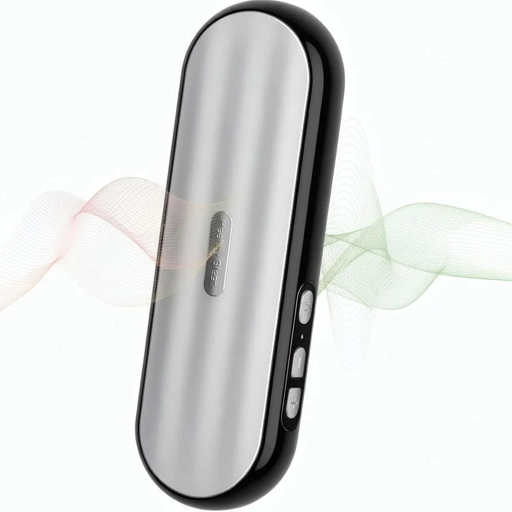 Bluetooth Pillow Speaker mit Bone Conduction, Schlafhilfe Lautsprecher für Kinder & Erwachsene, Kabellos, TF-Karten-Unterstützung, Weißes Rauschen, Sc