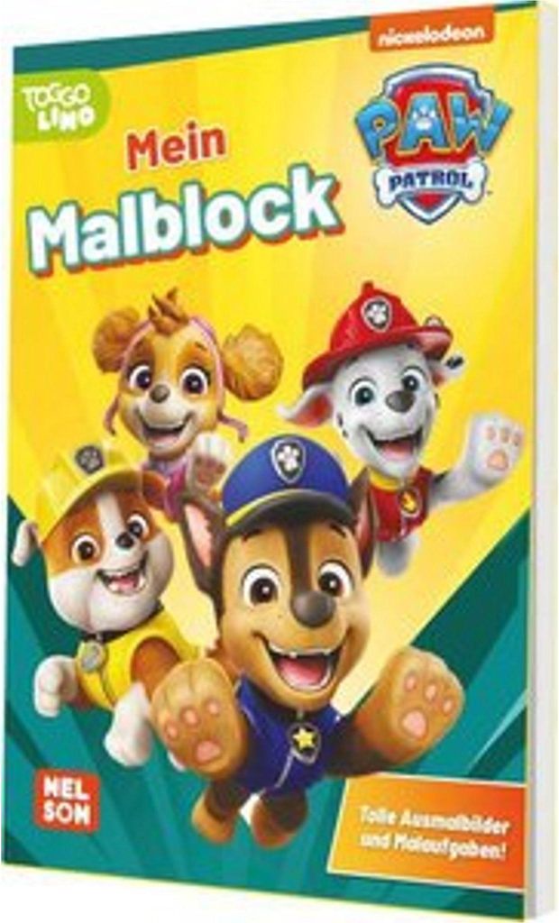 Paw Patrol|Carlsen PAW Patrol Mitmachbuch: Mein Malblock