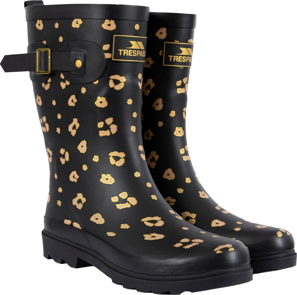 Trespass - Damen Gummistiefel "Celeste", bedruckt TP5455 (39 EU) (Leopard)