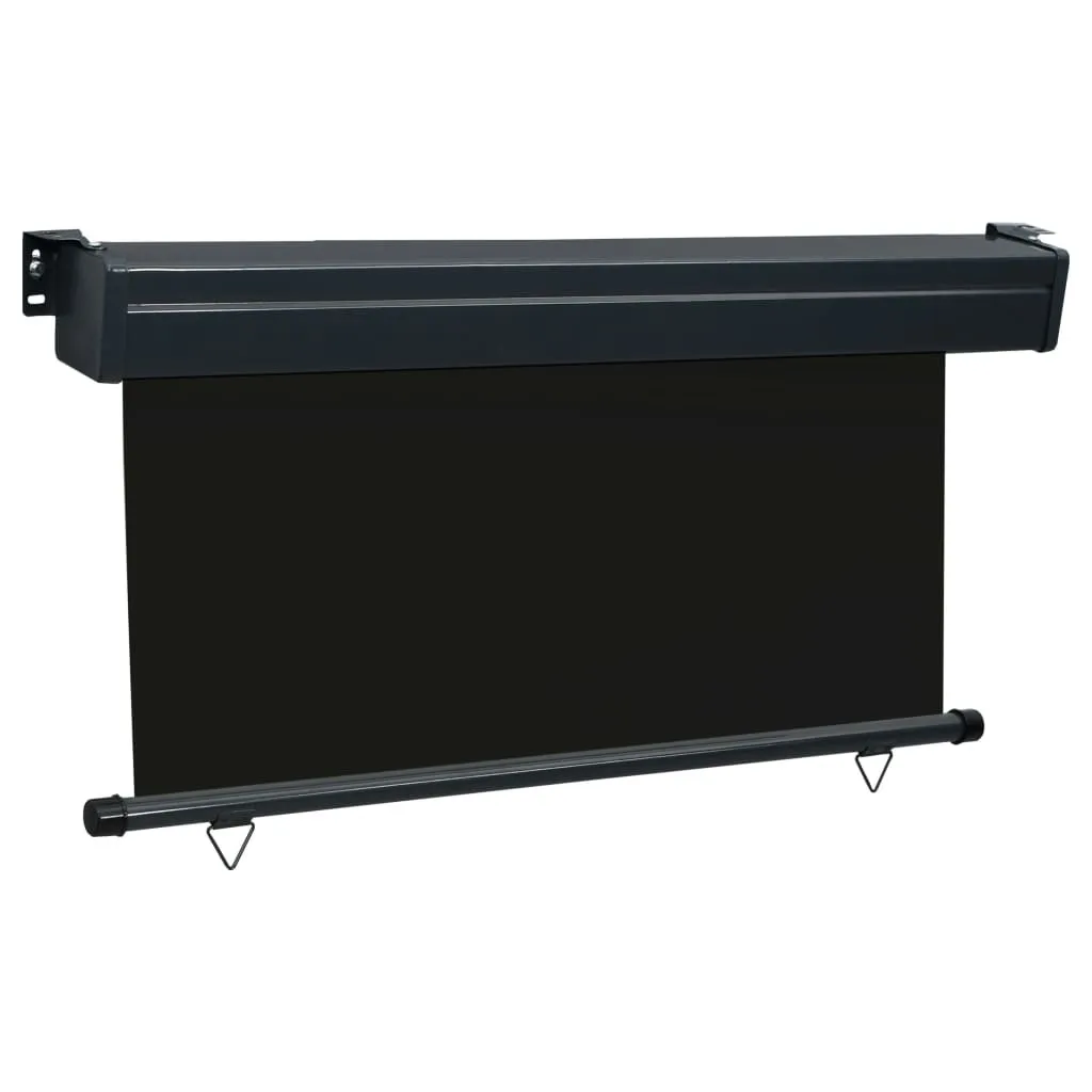 Tendalino Balcone vidaXL Nero 145x250 cm | Montaggio Facile e Robusto - 2