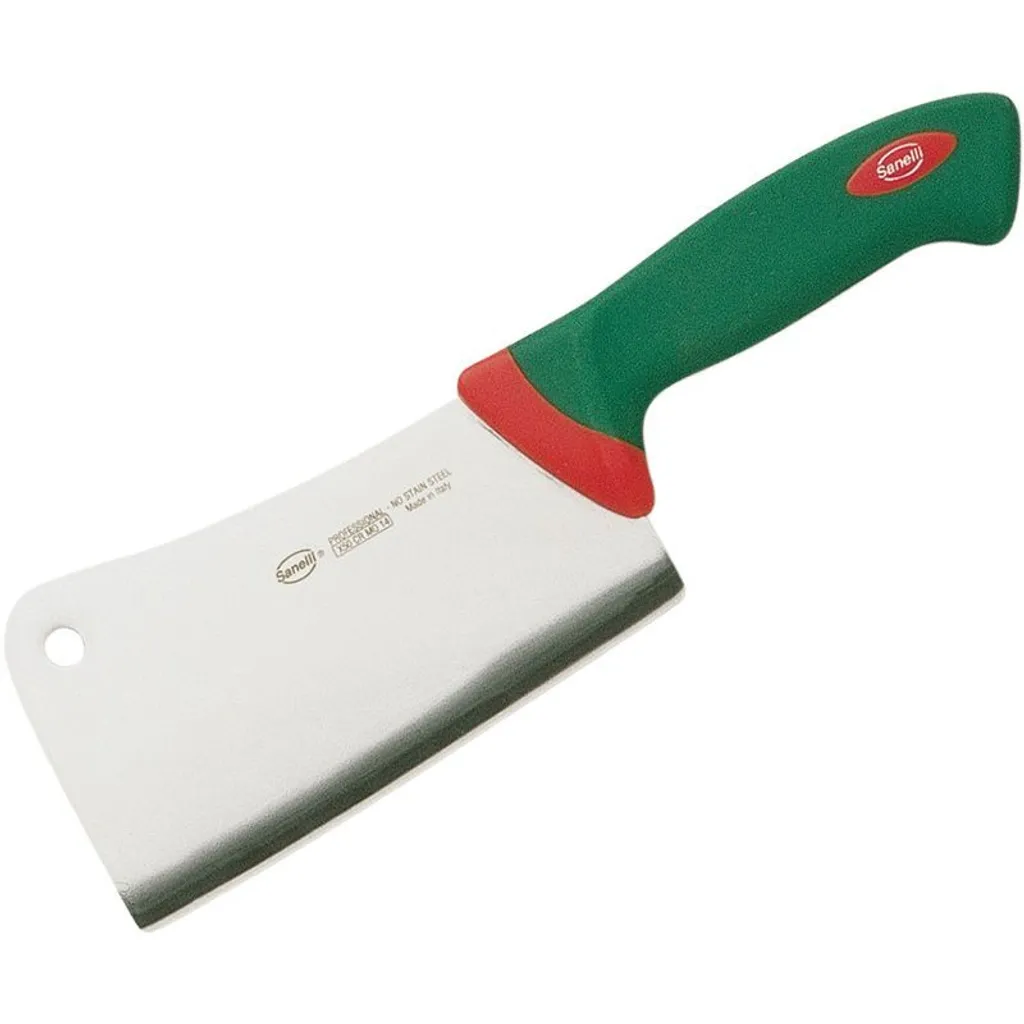 Hachoir Sanelli avec manche ergonomique et lame inox de 16 cm de long